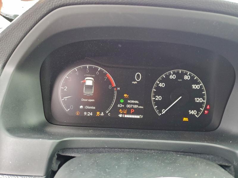 Photo 9 from auction – 2025 HONDA RIDGELINE with VIN 5FPYK3F24SB018634