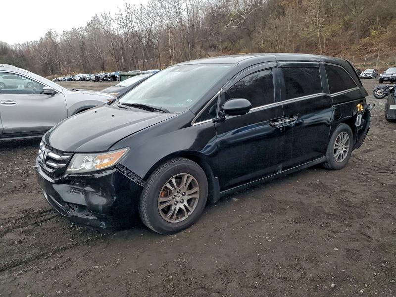 HONDA ODYSSEY EX 2014 with VIN 5FNRL5H61EB129538 - Photo from auction