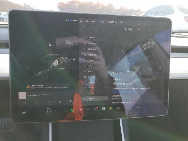 Photo 9 from auction – 2020 TESLA MODEL 3 with VIN 5YJ3E1EA6LF797625