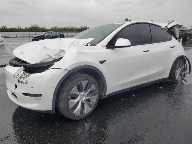 TESLA MODEL Y 2021 with VIN 5YJYGDEE3MF090438 - Photo from auction