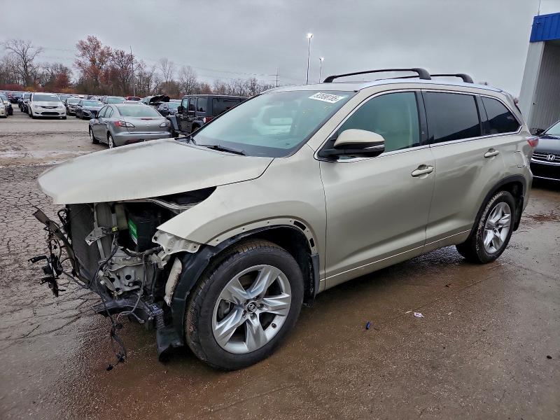 TOYOTA HIGHLANDER 2016 with VIN 5TDDKRFH9GS319854 - Photo from auction