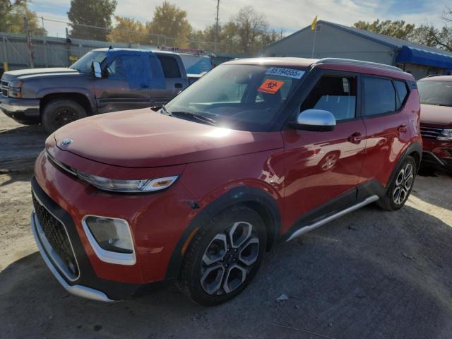 KIA SOUL LX 2021 with VIN KNDJ23AUXM7142709 - Photo from auction