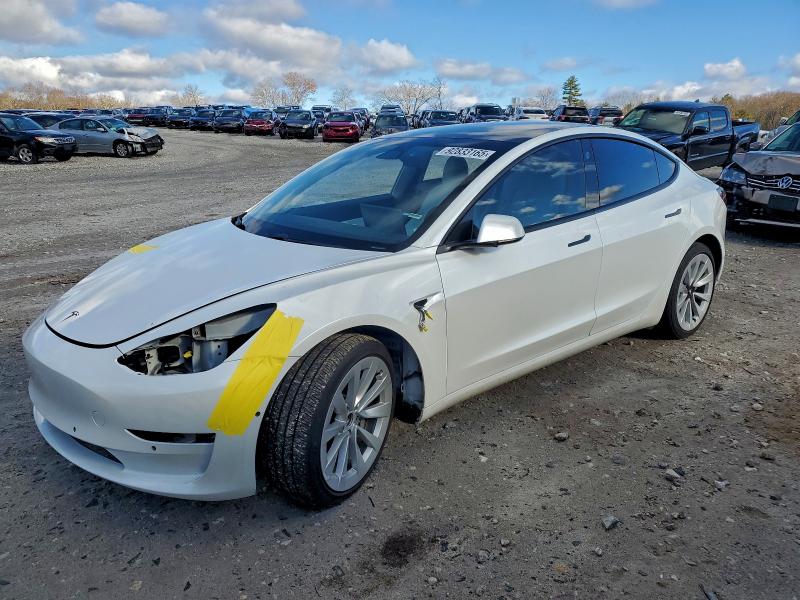 TESLA MODEL 3 2021 with VIN 5YJ3E1EB1MF919186 - Photo from auction