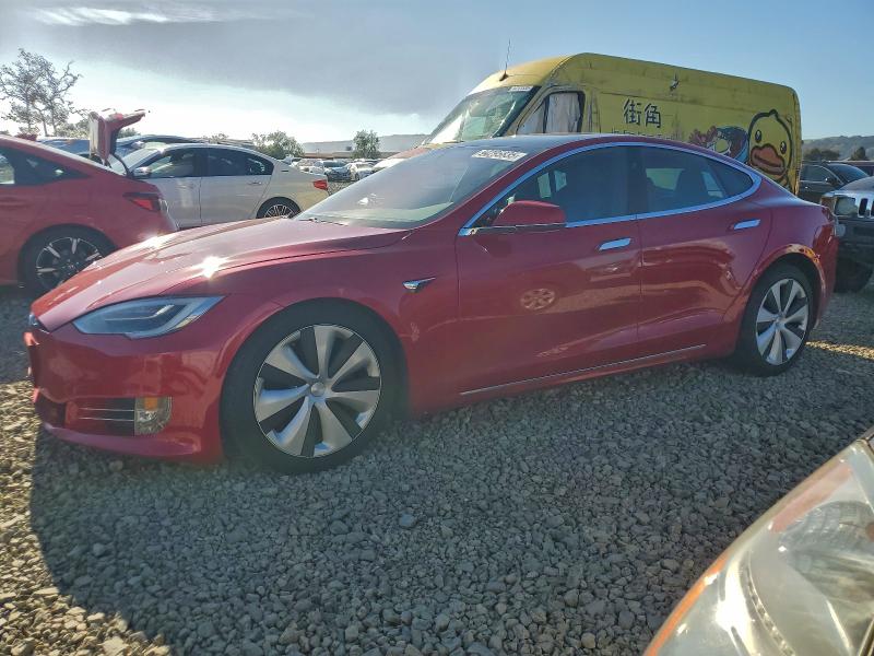 TESLA MODEL S 2021 with VIN 5YJSA1E27MF427768 - Photo from auction