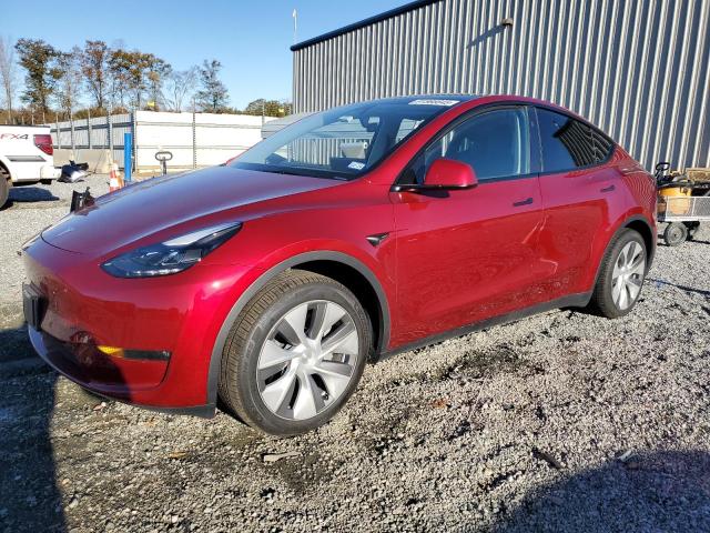 TESLA MODEL Y 2024 with VIN 7SAYGDEE6RA237018 - Photo from auction