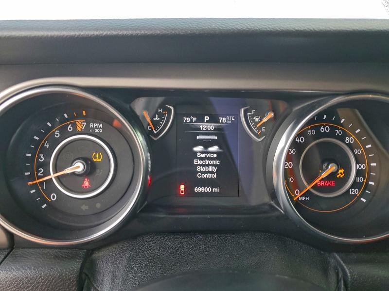 Photo 9 from auction – 2020 JEEP GLADIATOR with VIN 1C6JJTAG1LL213158