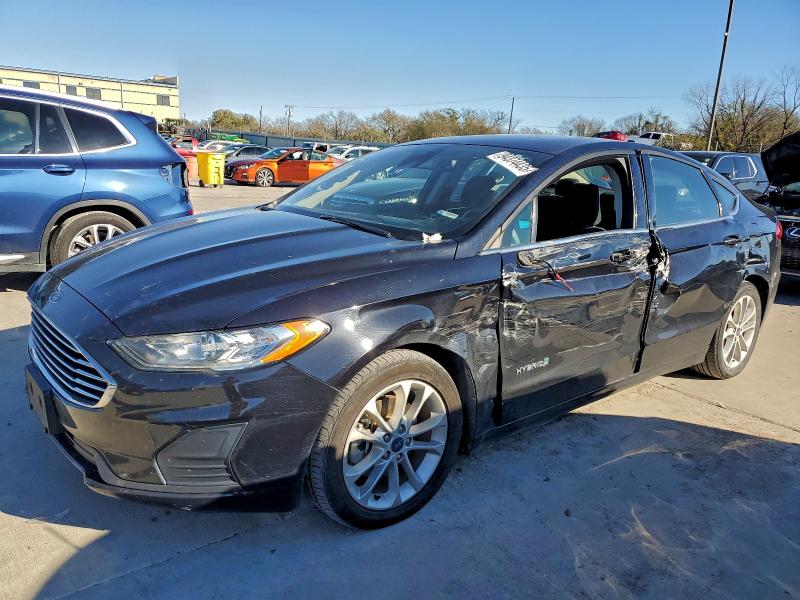 Photo 1 from auction – 2019 FORD FUSION SE with VIN 3FA6P0LU2KR139544