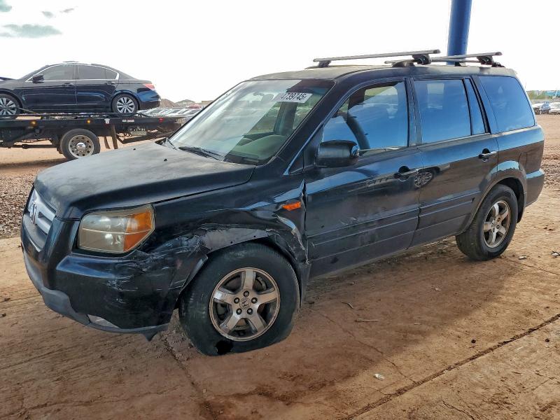 HONDA PILOT EX 2008 with VIN 5FNYF284X8B012674 - Photo from auction