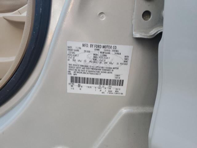 Photo 14 from auction – 2007 FORD EDGE SEL with VIN 2FMDK38C67BA33617