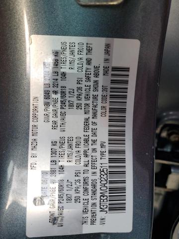 صورة رقم 14 من المزاد - 2010 MAZDA CX-9 مع VIN JM3TB3MV0A0232511