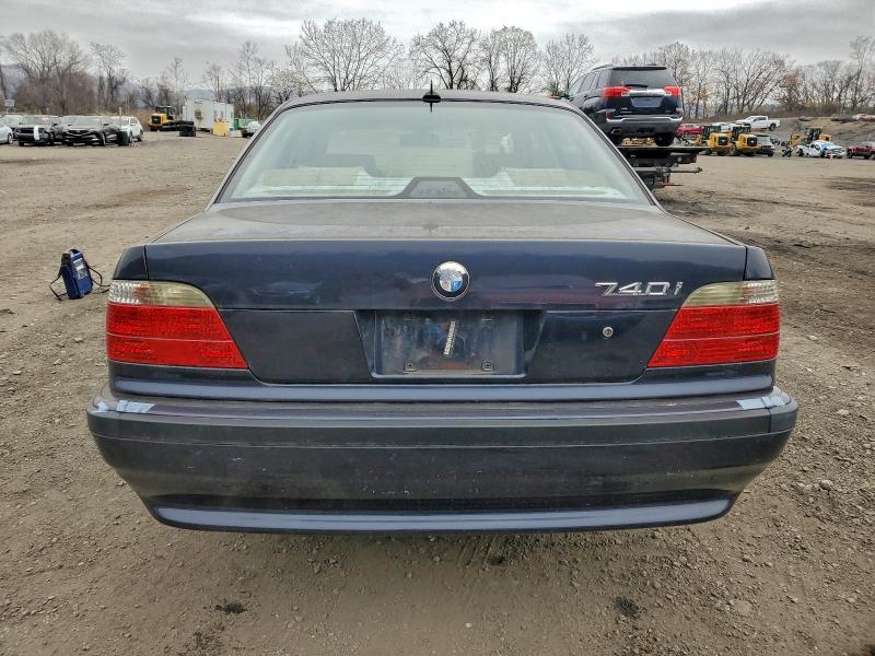 Photo 6 from auction – 2001 BMW 740 I AUTO with VIN WBAGG83471DN81012