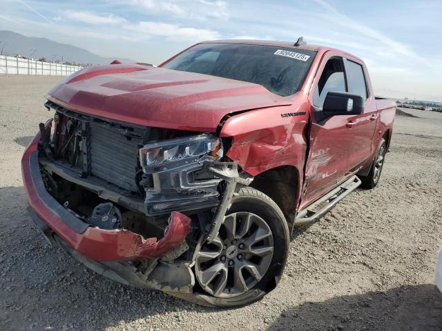 CHEVROLET SILVERADO 2021 with VIN 1GCUYEED3MZ167652 - Photo from auction