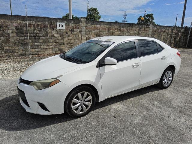 TOYOTA COROLLA L 2014 with VIN 5YFBURHE3EP076312 - Photo from auction