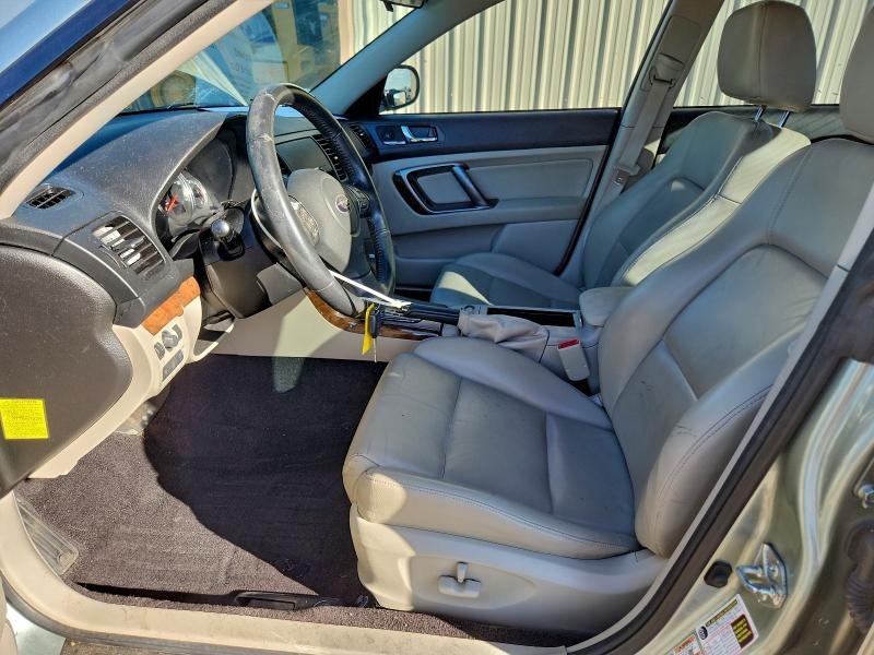 Photo 7 from auction – 2009 SUBARU LEGACY 2.5 with VIN 4S3BL626597216418