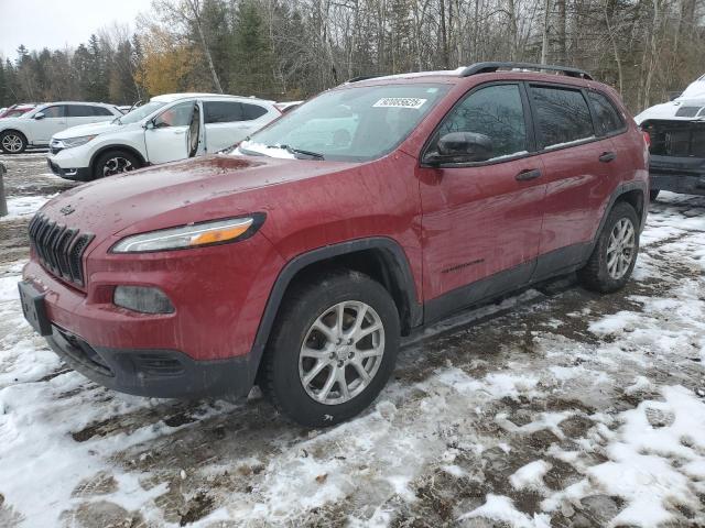 JEEP CHEROKEE S 2016 with VIN 1C4PJMAS3GW348059 - Photo from auction