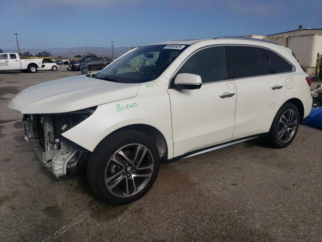 ACURA MDX ADVANC 2017 with VIN 5FRYD3H84HB011372 - Photo from auction