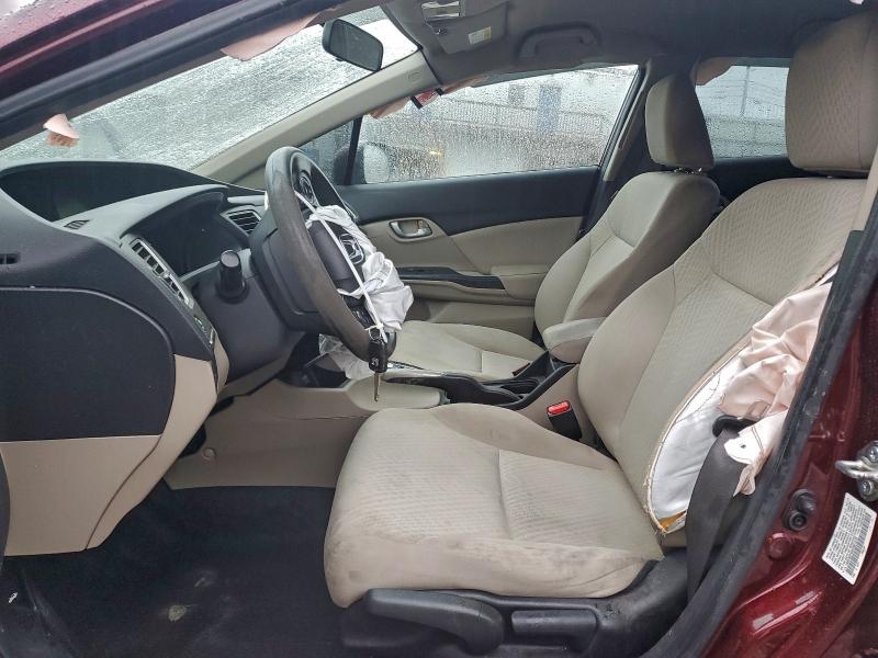 Photo 7 from auction – 2014 HONDA CIVIC LX with VIN 19XFB2F53EE021376