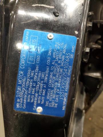 Photo 14 from auction – 2005 SUZUKI XL7 EX with VIN JS3TX92V754107683