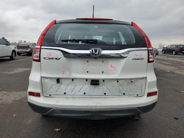 Photo 6 from auction – 2016 HONDA CR-V LX with VIN 5J6RM4H33GL019856