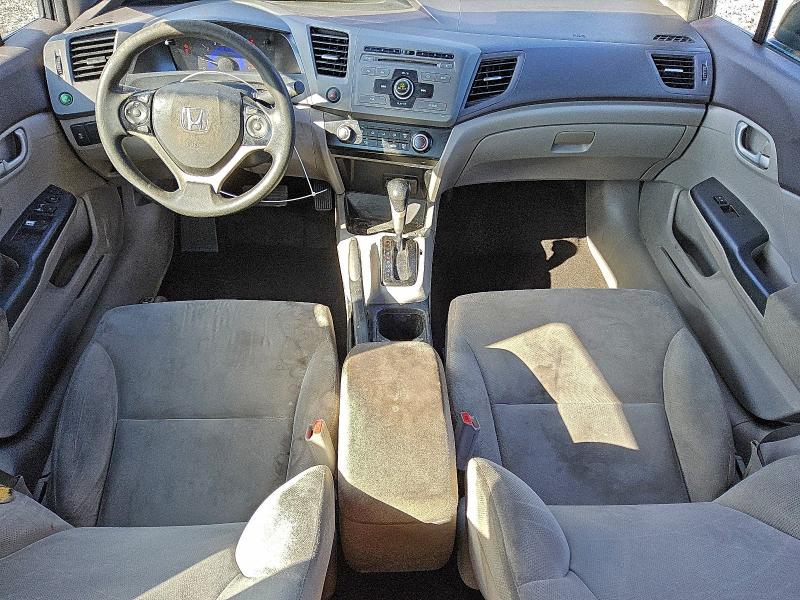 Photo 8 from auction – 2012 HONDA CIVIC LX with VIN 19XFB2F58CE107036