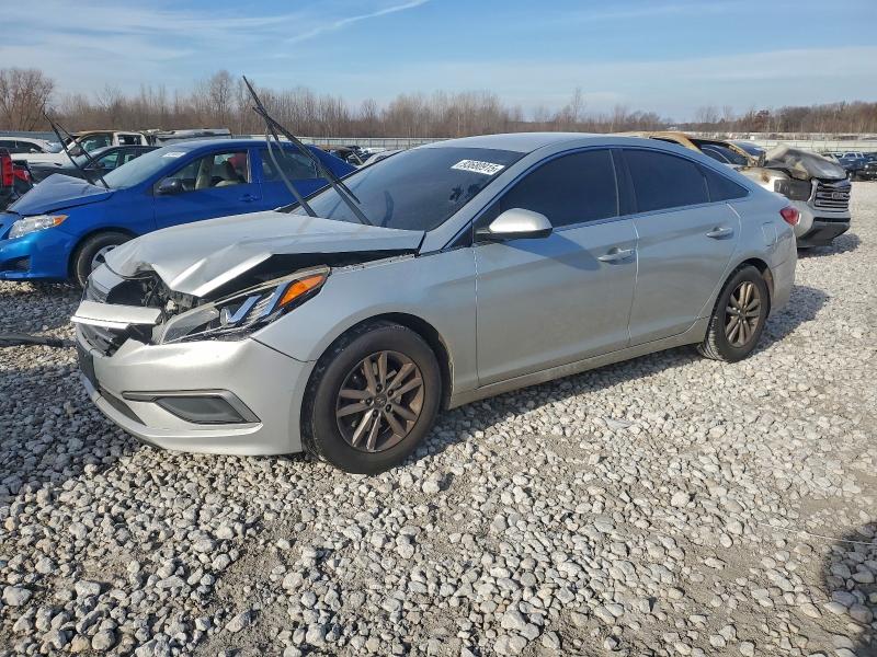 HYUNDAI SONATA SE 2017 with VIN 5NPE24AF6HH570884 - Photo from auction
