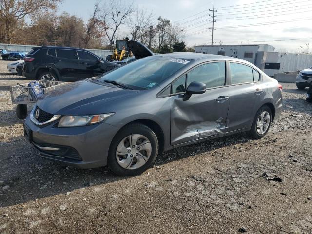 HONDA CIVIC LX 2013 with VIN 19XFB2F53DE036832 - Photo from auction
