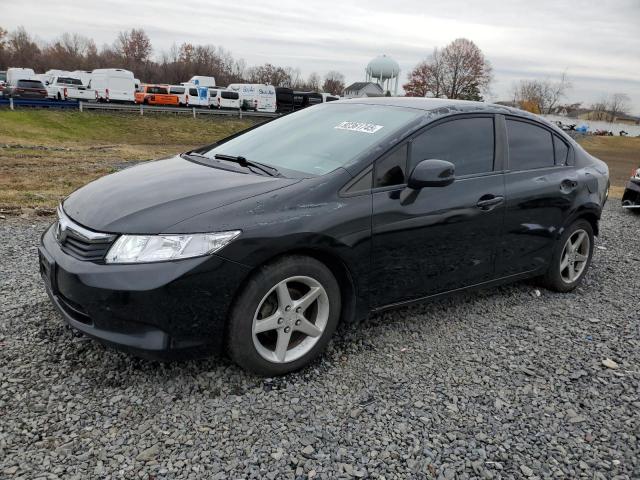 HONDA CIVIC LX 2012 with VIN 2HGFB2F56CH569424 - Photo from auction