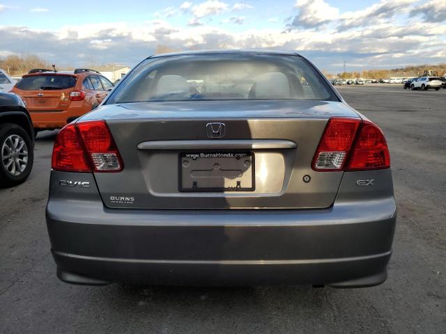 Photo 6 from auction – 2005 HONDA CIVIC EX with VIN 2HGES26725H606792