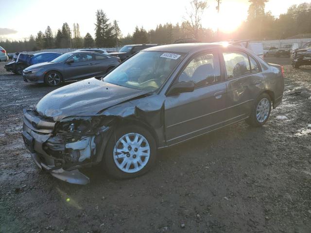 HONDA CIVIC LX 2005 with VIN 2HGES16545H600615 - Photo from auction
