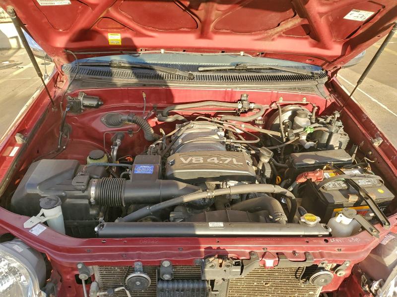 Photo 11 from auction – 2000 TOYOTA TUNDRA ACC with VIN 5TBRT341XYS024701