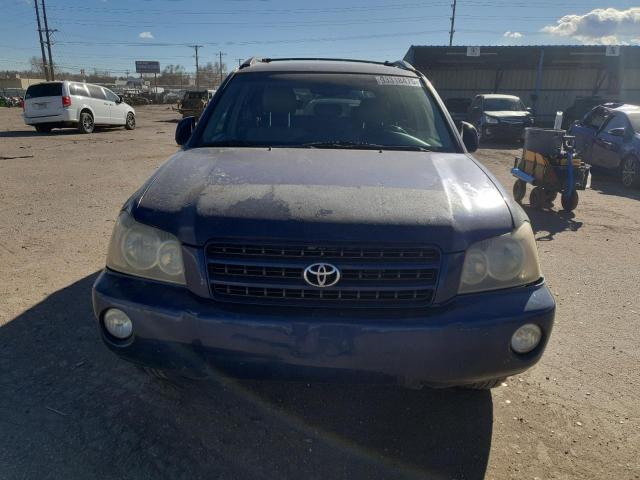 Photo 5 from auction – 2003 TOYOTA HIGHLANDER with VIN JTEHF21A730100519