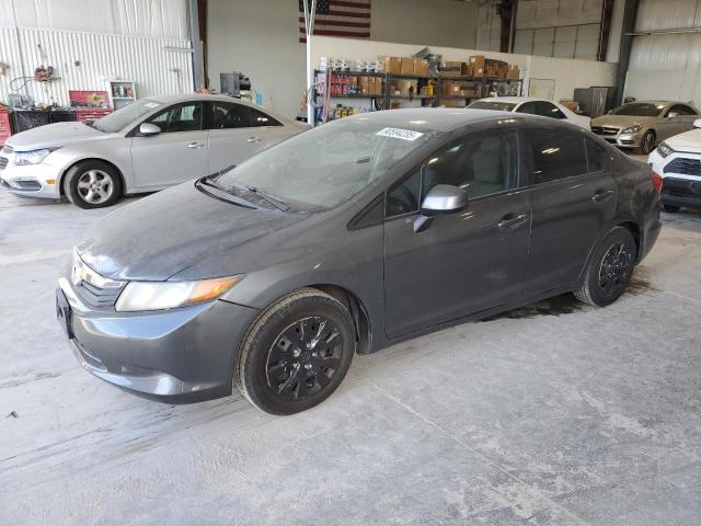 HONDA CIVIC LX 2012 with VIN 19XFB2F56CE389001 - Photo from auction