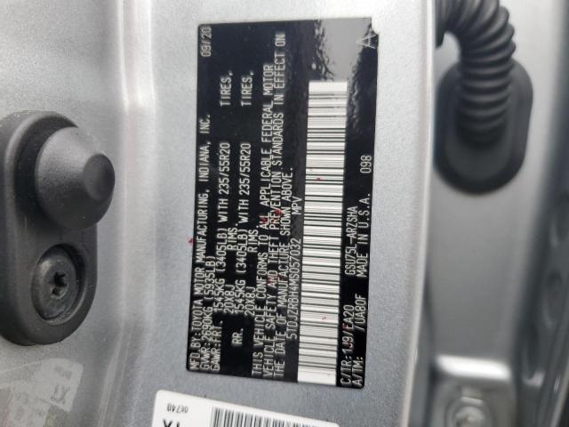 Photo 14 from auction – 2021 TOYOTA HIGHLANDER with VIN 5TDJZRBH4MS057032