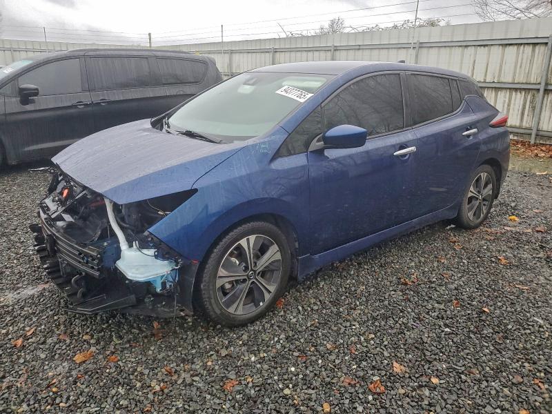 NISSAN LEAF SV 2021 with VIN 1N4AZ1CV0MC551370 - Photo from auction