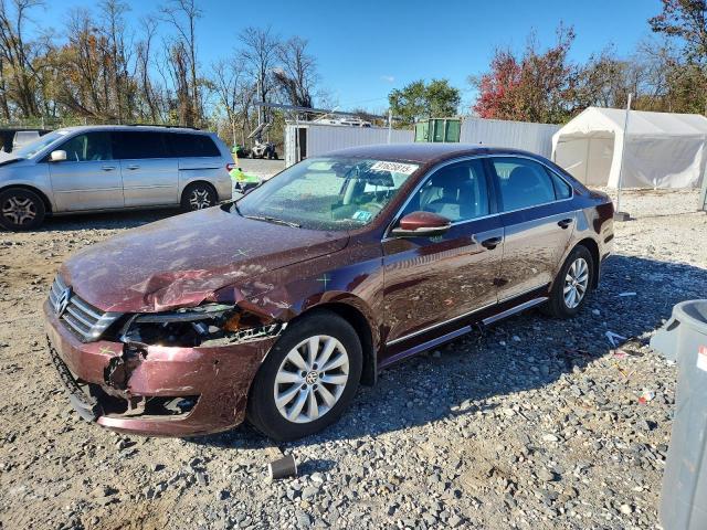 VOLKSWAGEN PASSAT S 2012 with VIN 1VWAP7A30CC087691 - Photo from auction