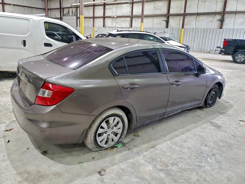 Photo 3 from auction – 2012 HONDA CIVIC LX with VIN 2HGFB2F41CH018504