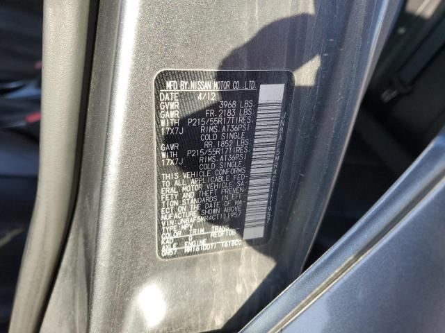 Photo 14 from auction – 2012 NISSAN JUKE S with VIN JN8AF5MR4CT111957
