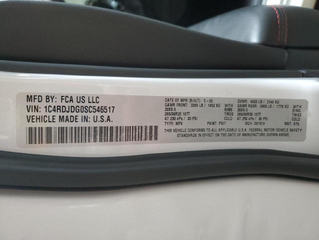 Foto 14 de la subasta – 2025 DODGE DURANGO GT con VIN 1C4RDJDG0SC546517