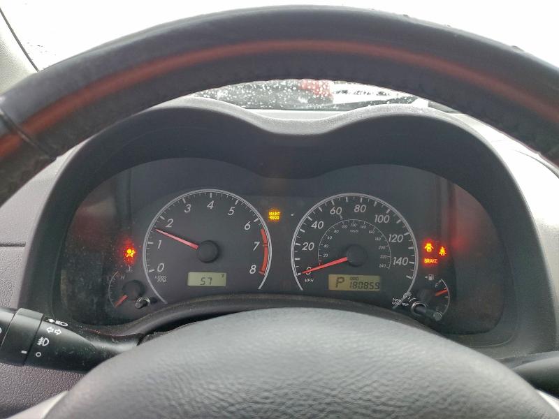 Photo 9 from auction – 2009 TOYOTA COROLLA BA with VIN 2T1BU40E39C177130