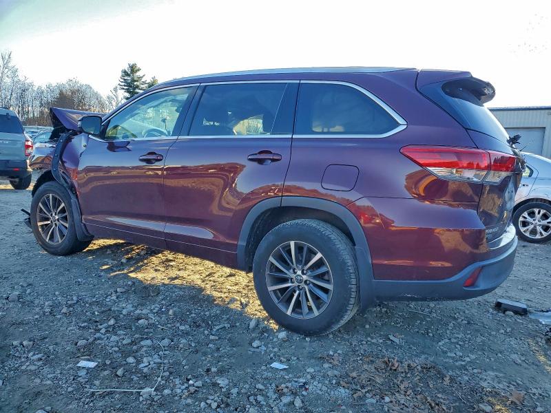 Photo 2 from auction – 2018 TOYOTA HIGHLANDER with VIN 5TDJZRFH3JS891590