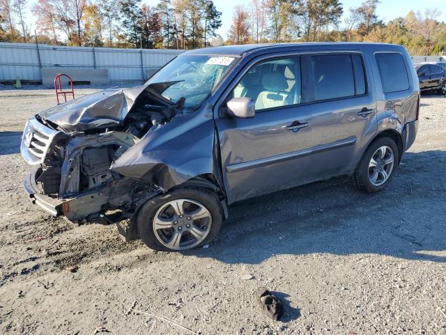 HONDA PILOT SE 2015 with VIN 5FNYF3H35FB024743 - Photo from auction