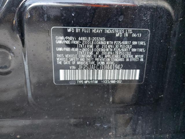 Photo 14 from auction – 2014 SUBARU FORESTER 2 with VIN JF2SJAEC7EH441942