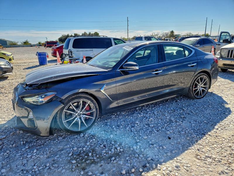 GENESIS G70 2019 with VIN KMTG34LE0KU034585 - Photo from auction