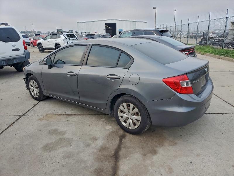 Photo 2 from auction – 2012 HONDA CIVIC LX with VIN 19XFB2F51CE301259