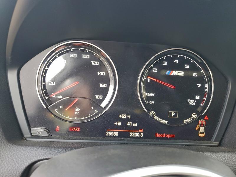 Photo 9 from auction – 2021 BMW M2 COMPETI with VIN WBS2U7C05M7H04687