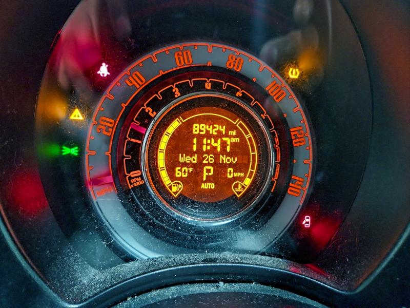 Photo 9 from auction – 2012 FIAT 500 POP with VIN 3C3CFFARXCT110657