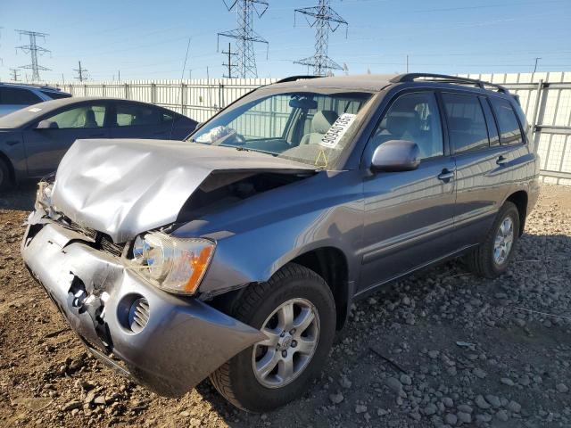 TOYOTA HIGHLANDER 2003 with VIN JTEHF21A730150255 - Photo from auction