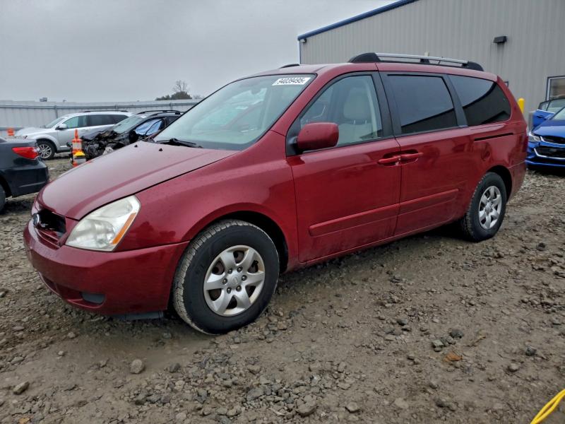 KIA SEDONA EX 2009 with VIN KNDMB233X96273034 - Photo from auction