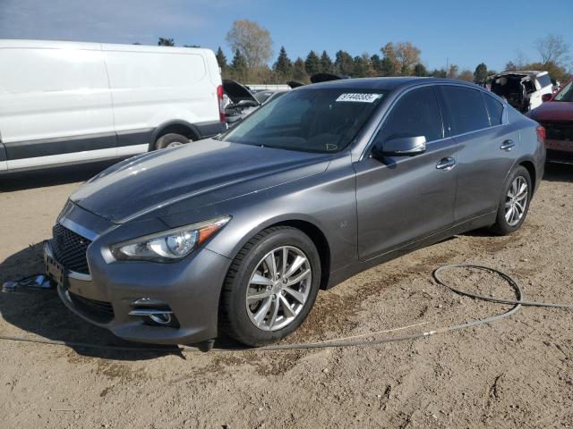 INFINITI Q50 BASE 2015 with VIN JN1BV7AR5FM401435 - Photo from auction