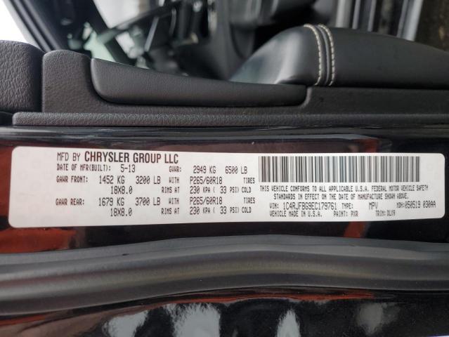 Photo 14 from auction – 2014 JEEP GRAND CHER with VIN 1C4RJFBG9EC179761